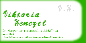 viktoria wenczel business card